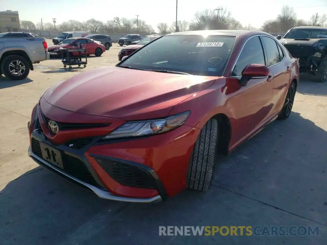 2 Photograph of a damaged car 4T1K61AK4MU422246 TOYOTA CAMRY 2021