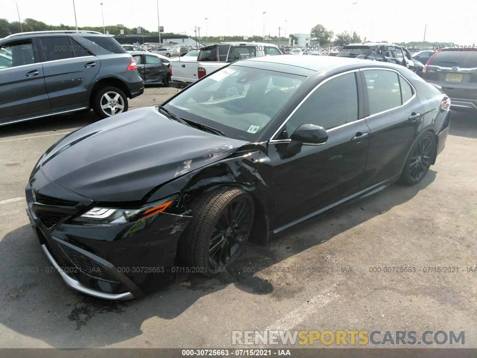 2 Photograph of a damaged car 4T1K61AK4MU427706 TOYOTA CAMRY 2021