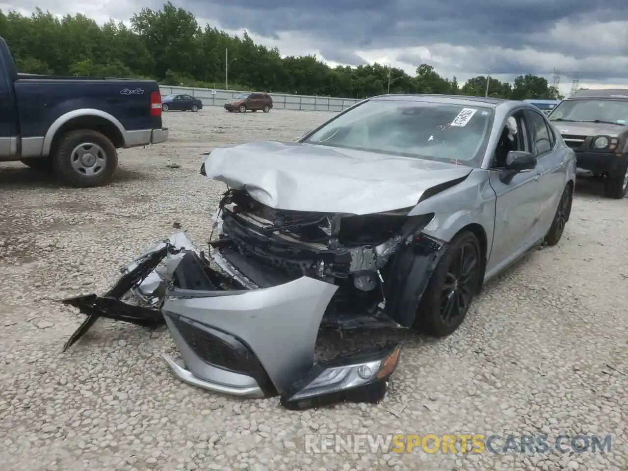 2 Photograph of a damaged car 4T1K61AK4MU433618 TOYOTA CAMRY 2021