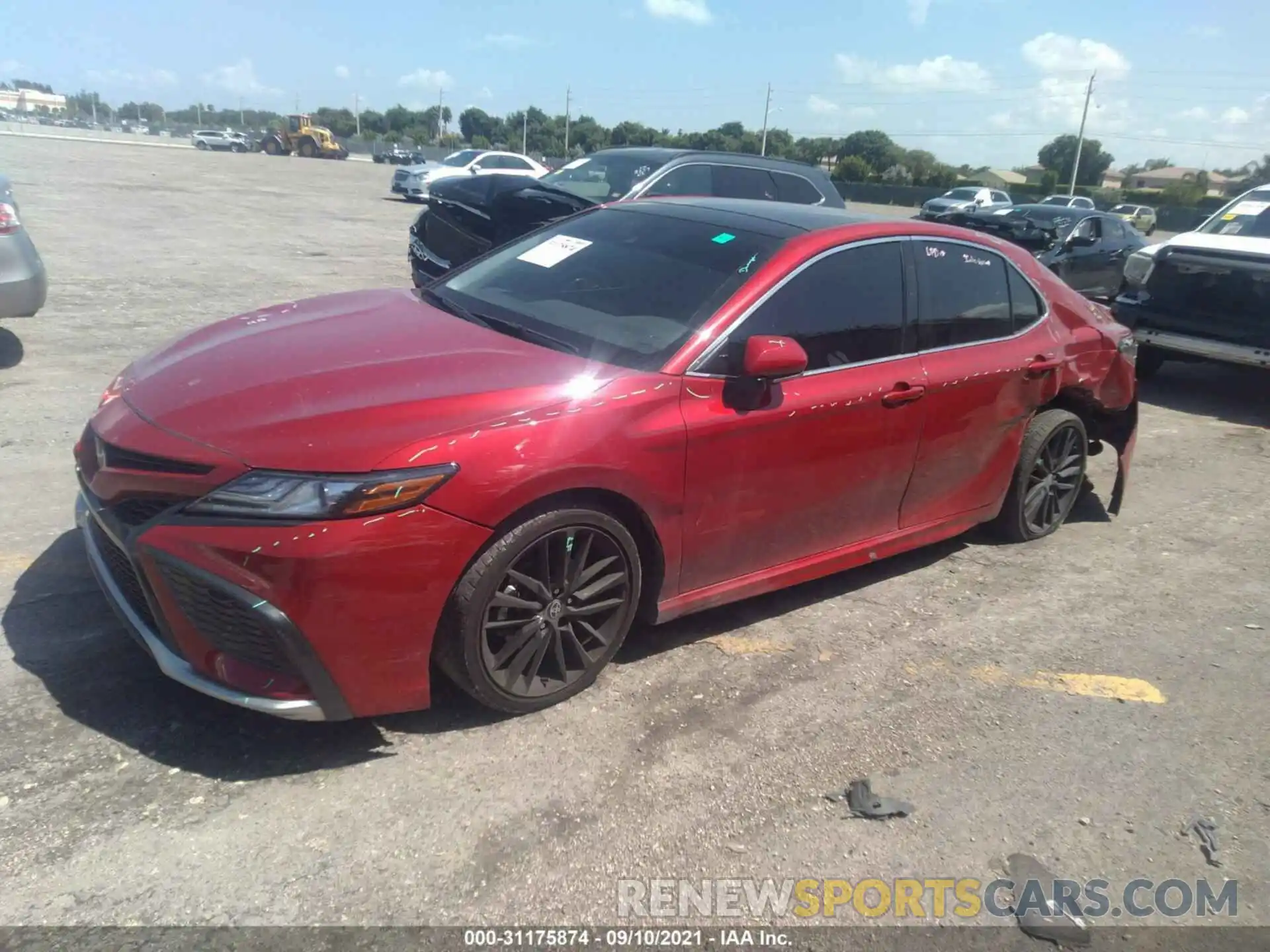 2 Photograph of a damaged car 4T1K61AK4MU436728 TOYOTA CAMRY 2021