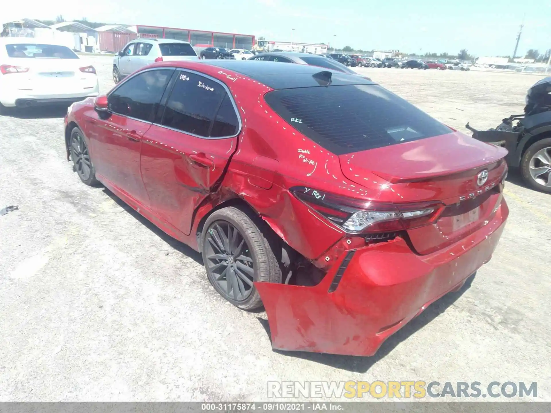 6 Photograph of a damaged car 4T1K61AK4MU436728 TOYOTA CAMRY 2021