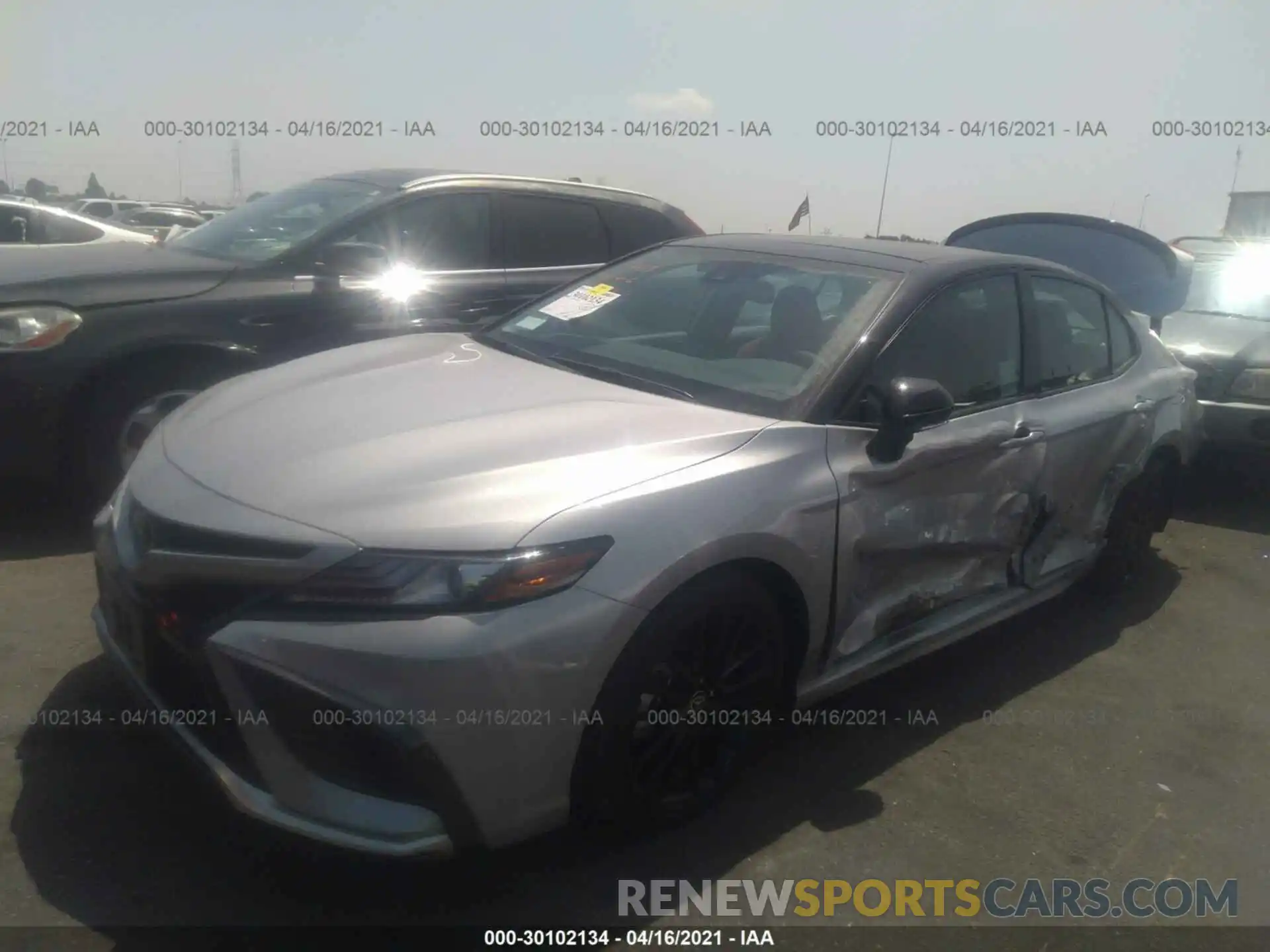 2 Photograph of a damaged car 4T1K61AK4MU442478 TOYOTA CAMRY 2021