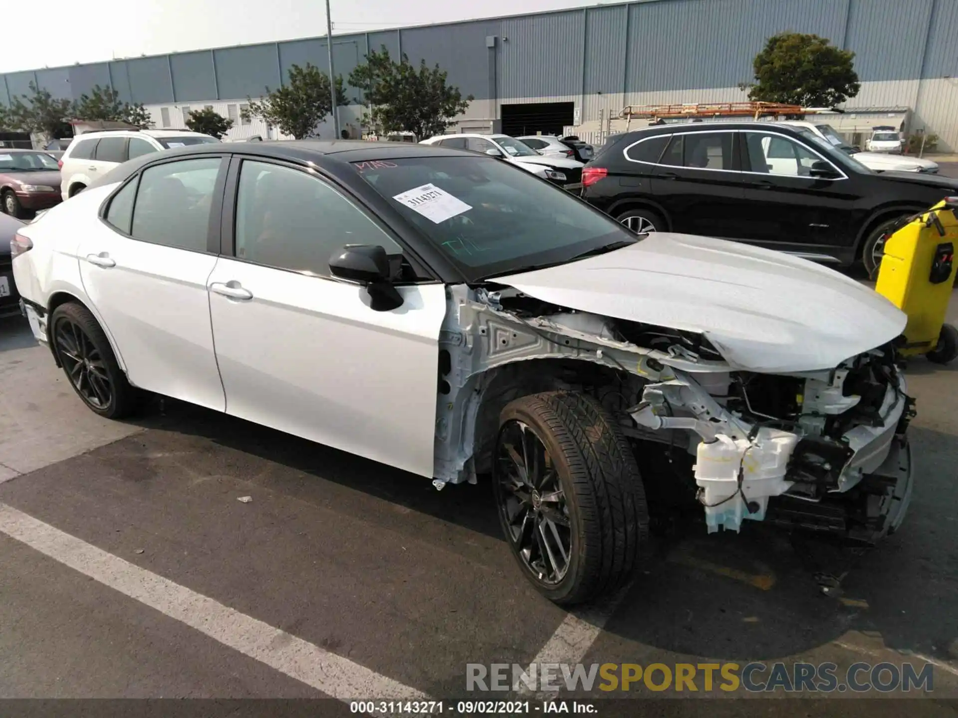 1 Photograph of a damaged car 4T1K61AK4MU446935 TOYOTA CAMRY 2021