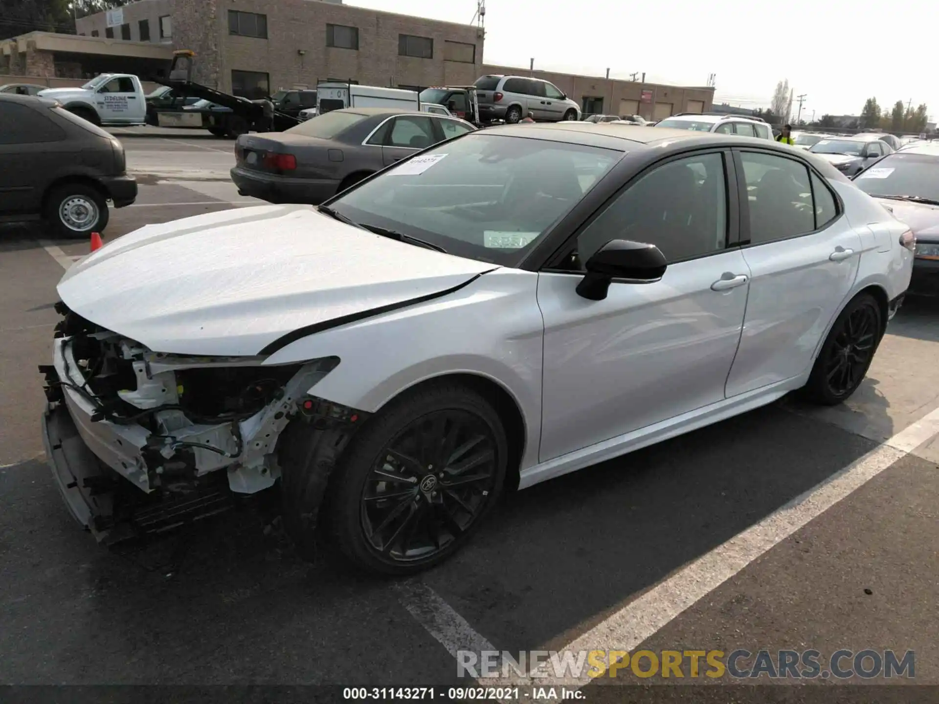 2 Photograph of a damaged car 4T1K61AK4MU446935 TOYOTA CAMRY 2021