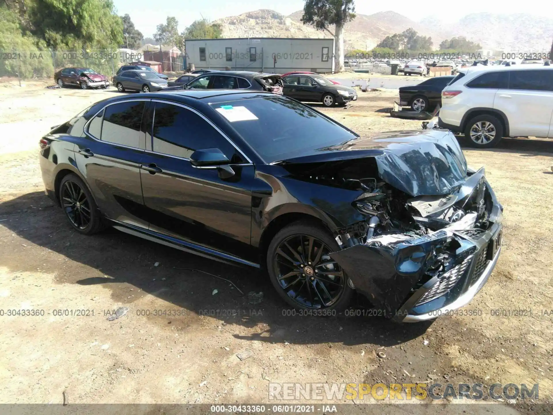 1 Photograph of a damaged car 4T1K61AK4MU453805 TOYOTA CAMRY 2021