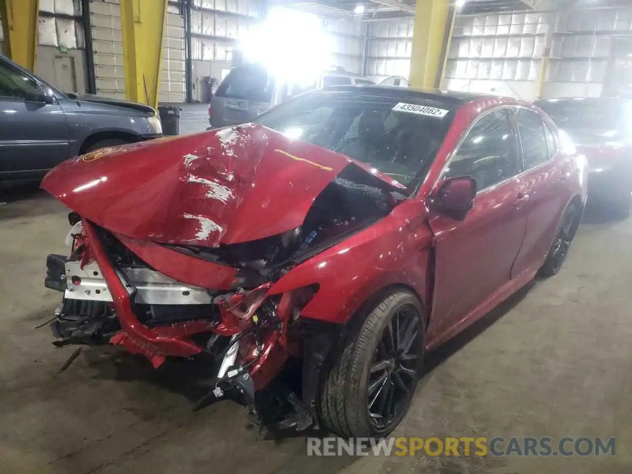 2 Photograph of a damaged car 4T1K61AK4MU472323 TOYOTA CAMRY 2021