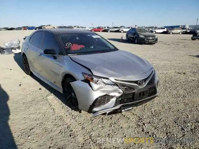 1 Photograph of a damaged car 4T1K61AK4MU484875 TOYOTA CAMRY 2021