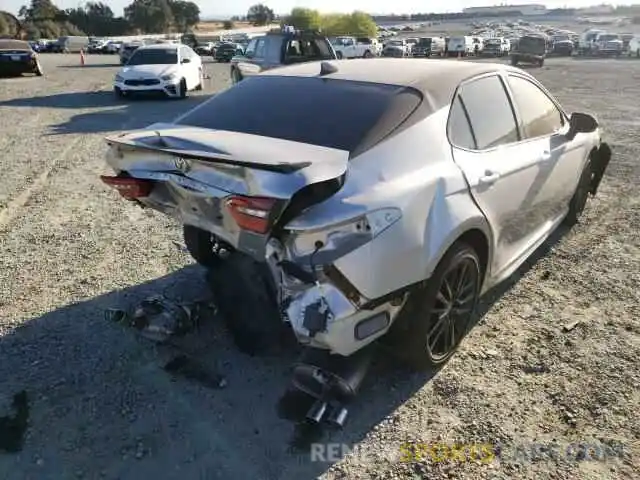 4 Photograph of a damaged car 4T1K61AK4MU484875 TOYOTA CAMRY 2021