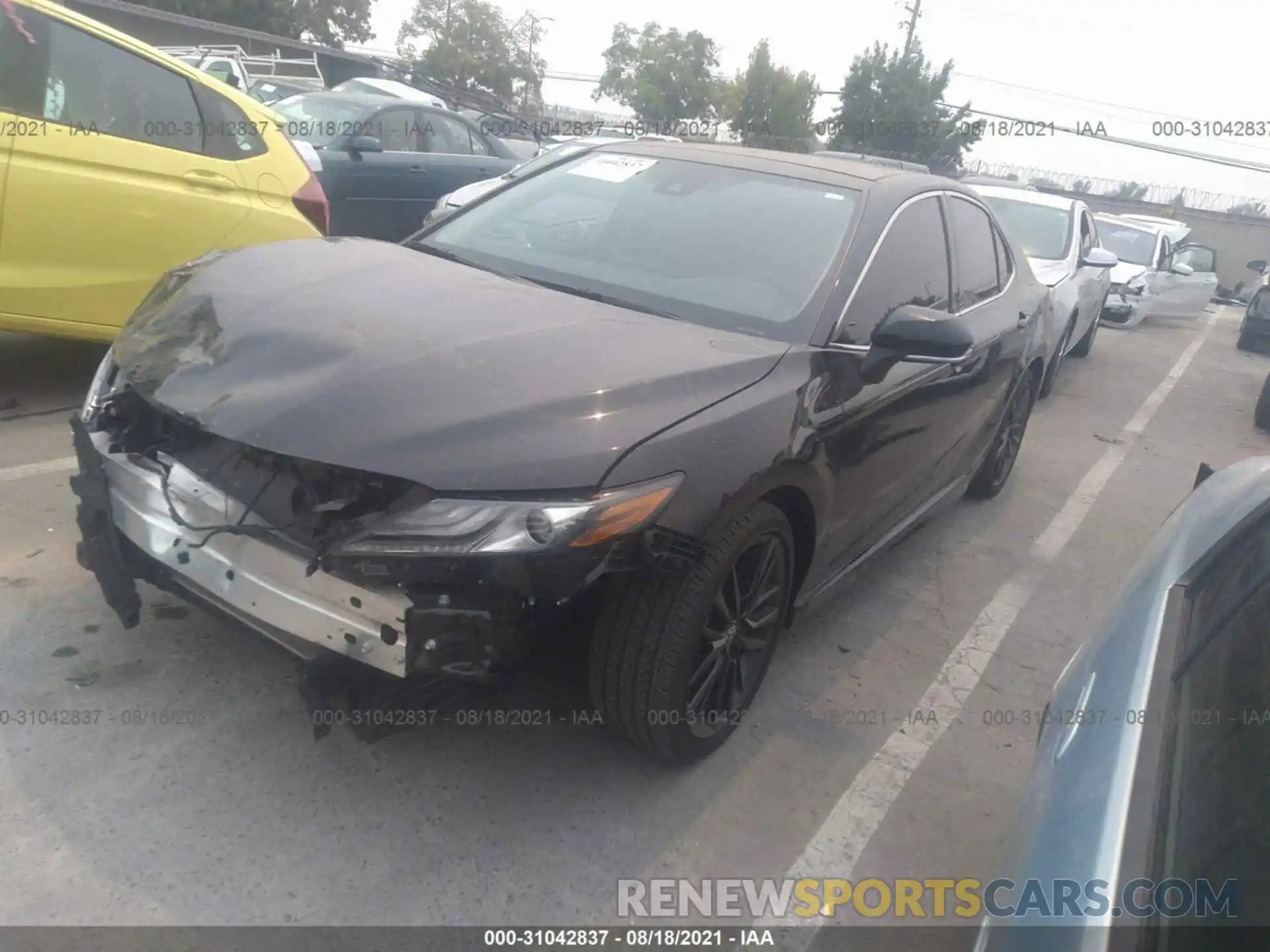 2 Photograph of a damaged car 4T1K61AK4MU518278 TOYOTA CAMRY 2021