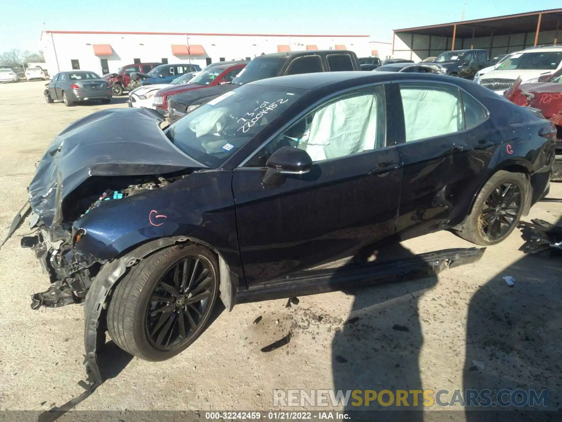 2 Photograph of a damaged car 4T1K61AK4MU526171 TOYOTA CAMRY 2021