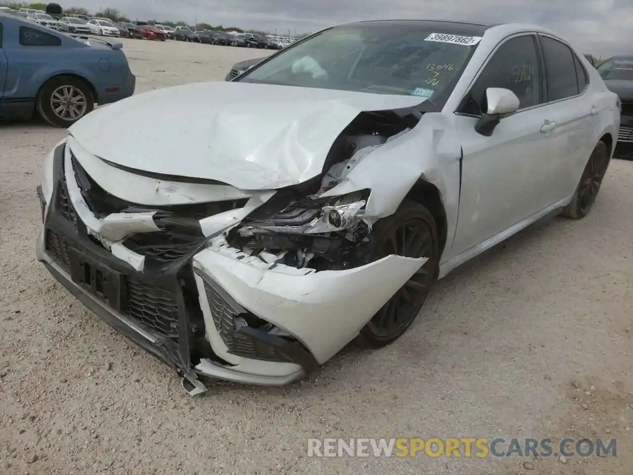 2 Photograph of a damaged car 4T1K61AK4MU538823 TOYOTA CAMRY 2021