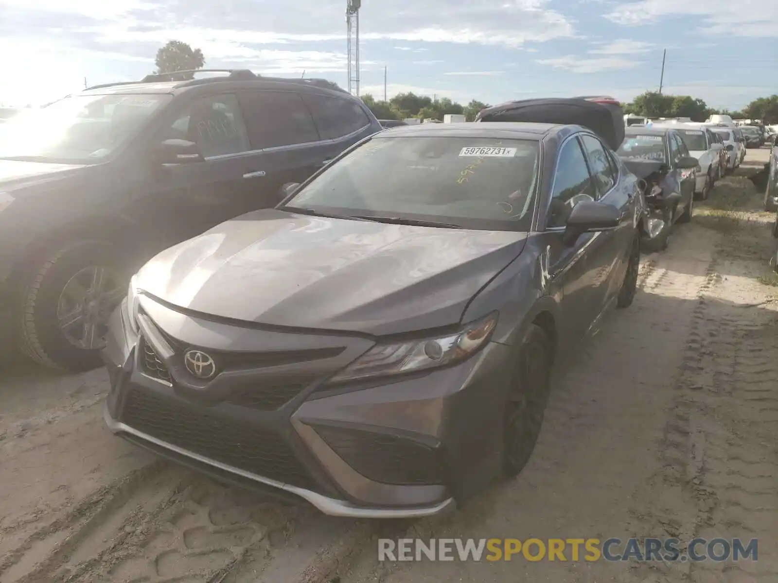 2 Photograph of a damaged car 4T1K61AK4MU552740 TOYOTA CAMRY 2021