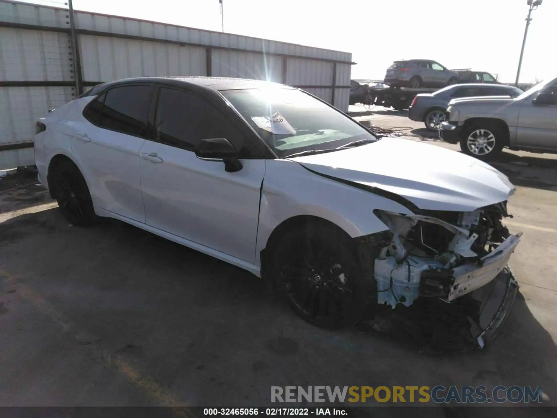 1 Photograph of a damaged car 4T1K61AK4MU583437 TOYOTA CAMRY 2021