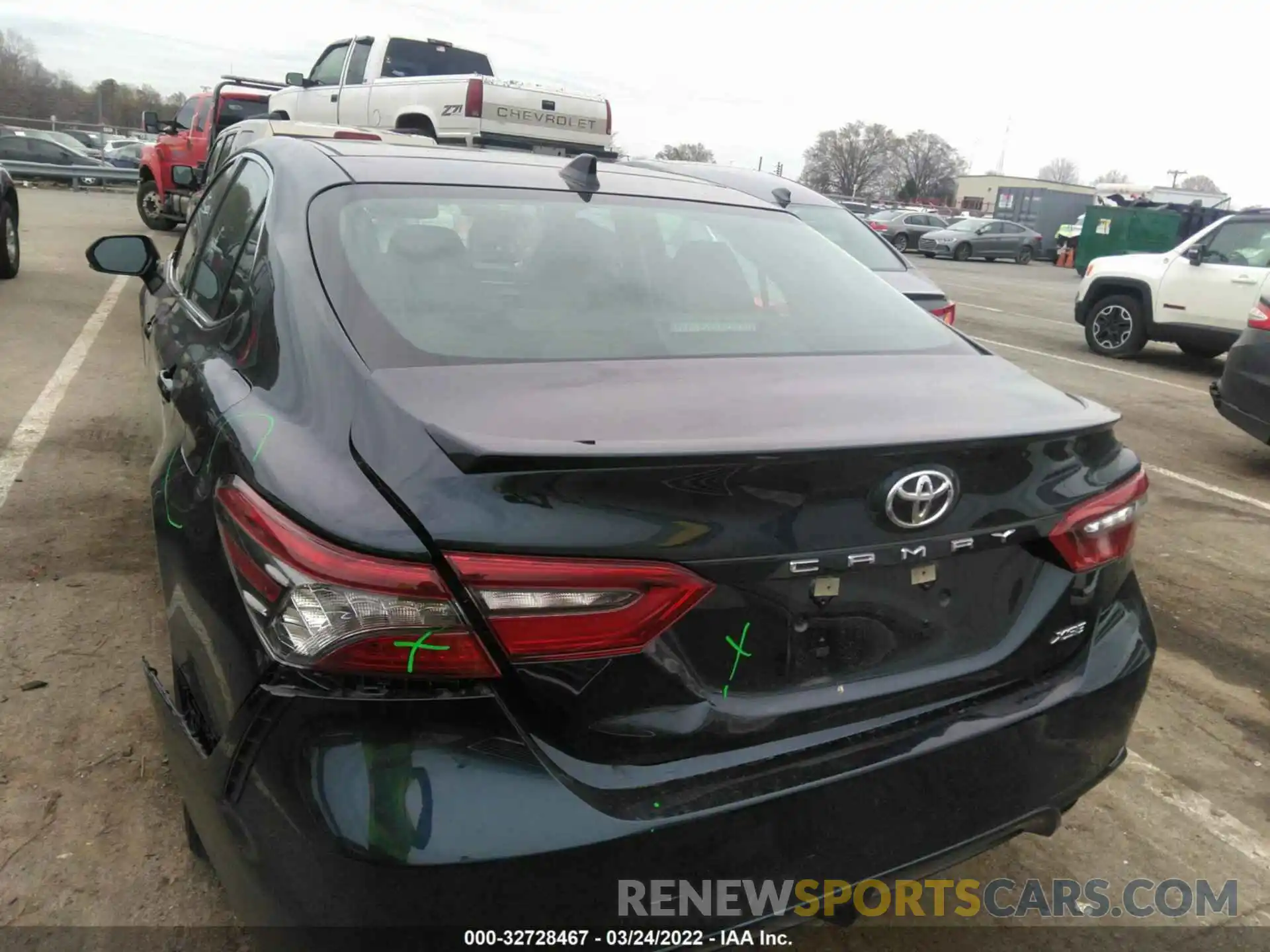 6 Photograph of a damaged car 4T1K61AK4MU596317 TOYOTA CAMRY 2021