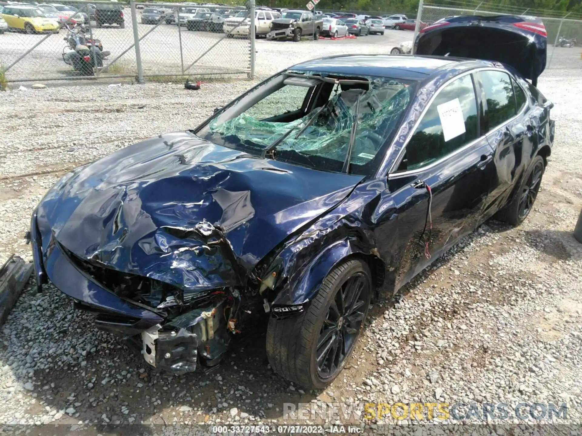 2 Photograph of a damaged car 4T1K61AK4MU603539 TOYOTA CAMRY 2021