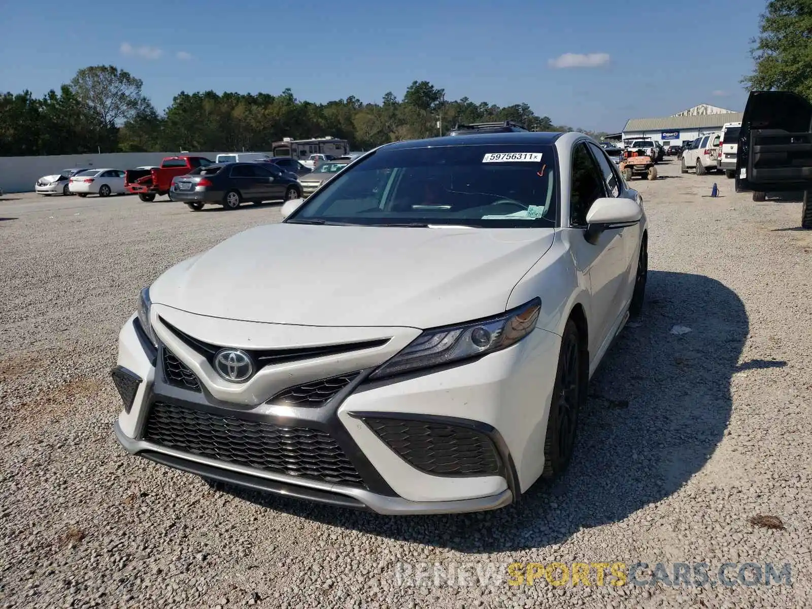 2 Photograph of a damaged car 4T1K61AK5MU425740 TOYOTA CAMRY 2021