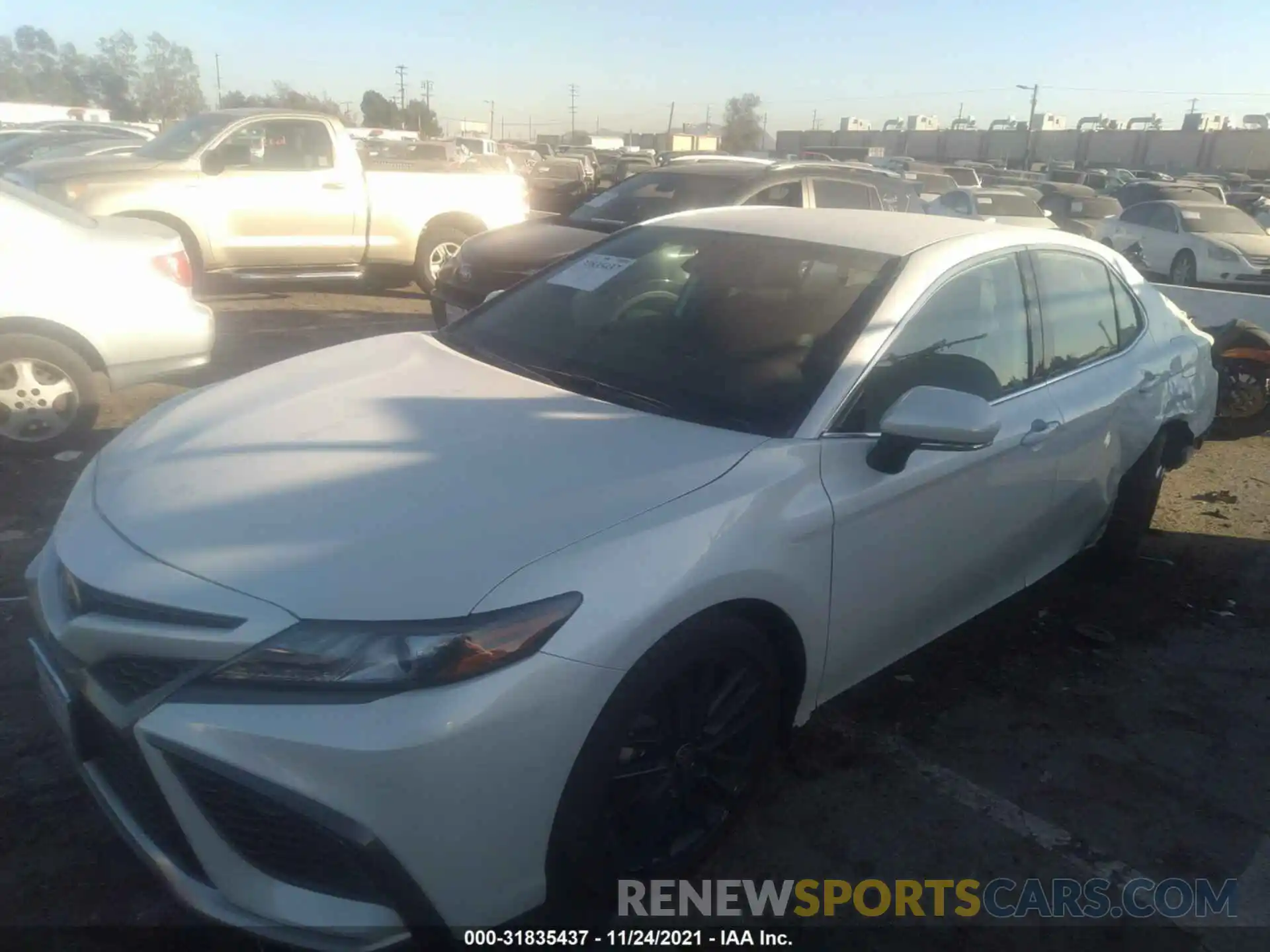 2 Photograph of a damaged car 4T1K61AK5MU439301 TOYOTA CAMRY 2021