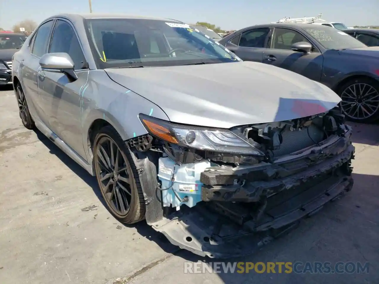 1 Photograph of a damaged car 4T1K61AK5MU452677 TOYOTA CAMRY 2021