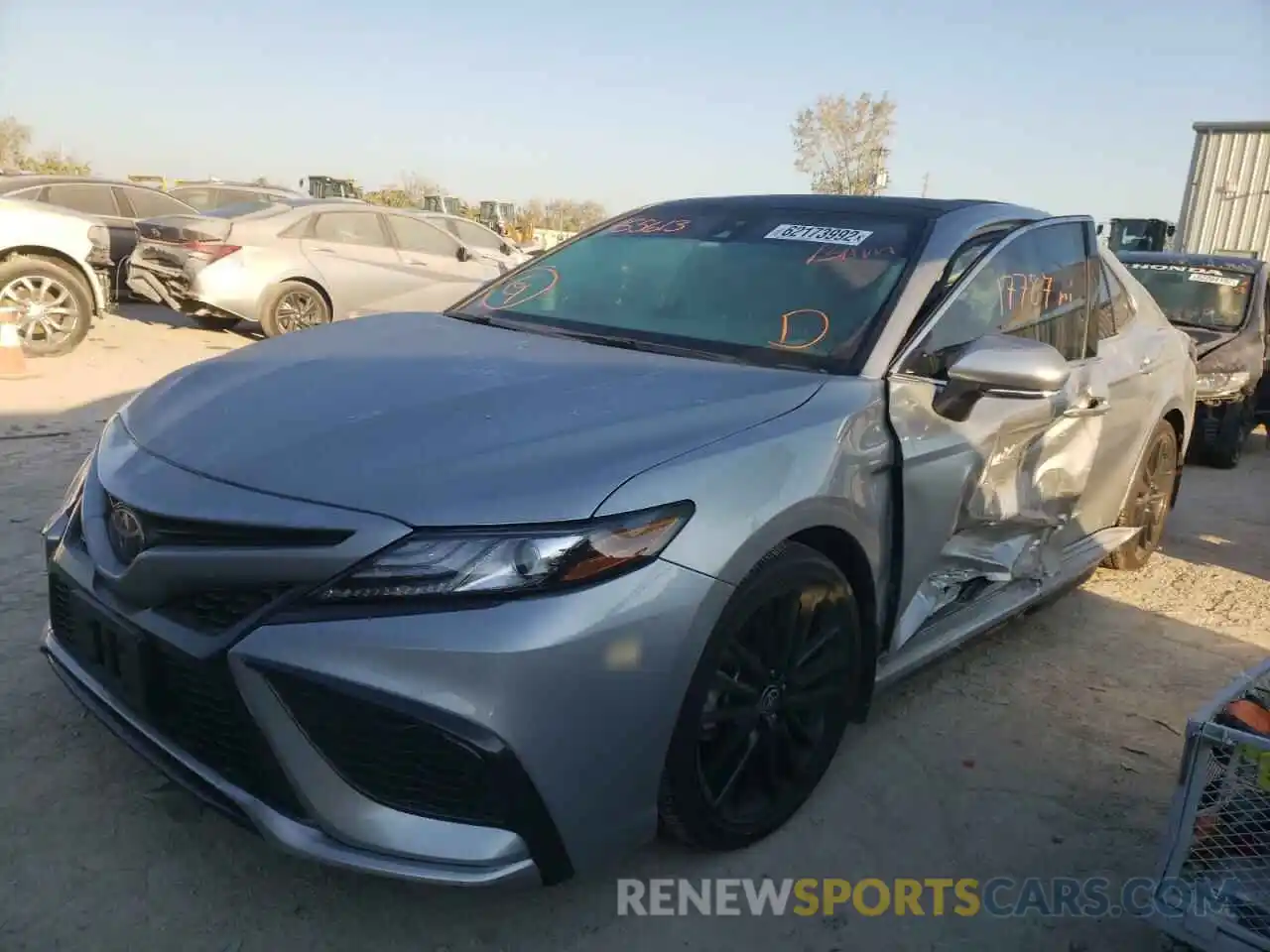 2 Photograph of a damaged car 4T1K61AK5MU455613 TOYOTA CAMRY 2021