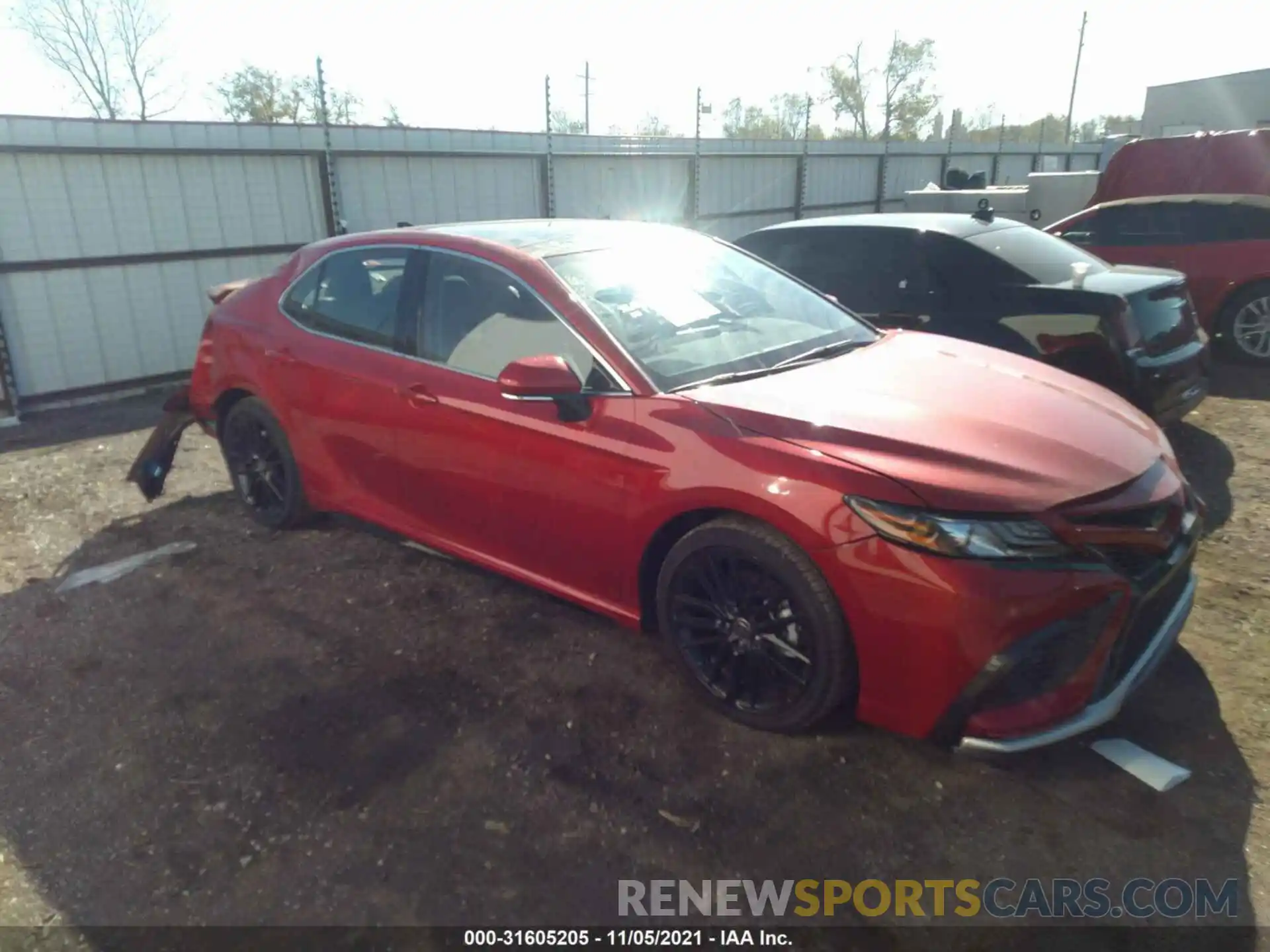 1 Photograph of a damaged car 4T1K61AK5MU477739 TOYOTA CAMRY 2021