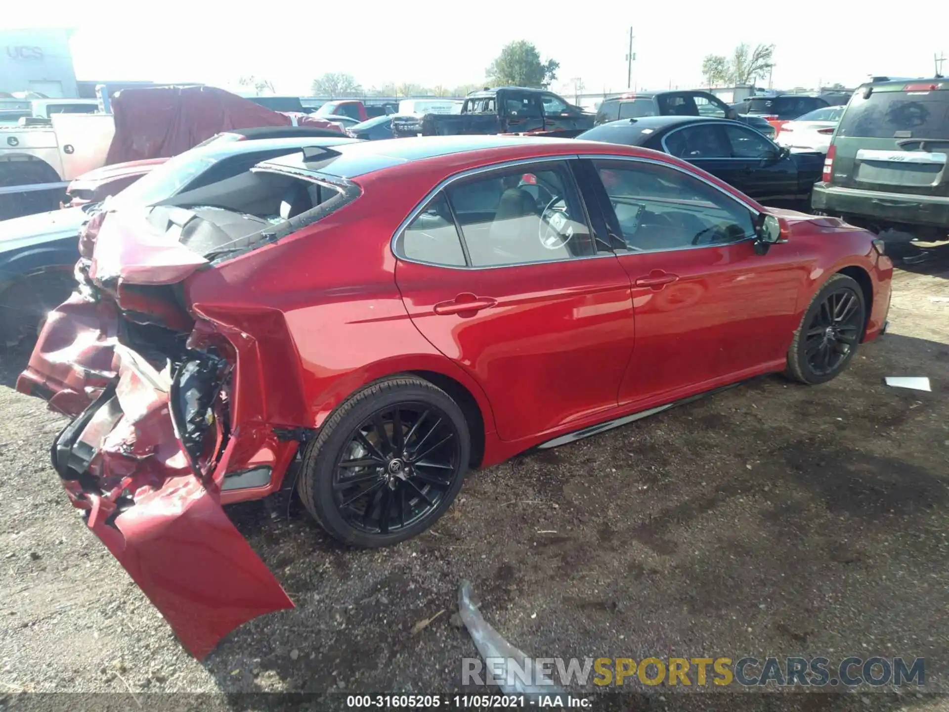 4 Photograph of a damaged car 4T1K61AK5MU477739 TOYOTA CAMRY 2021