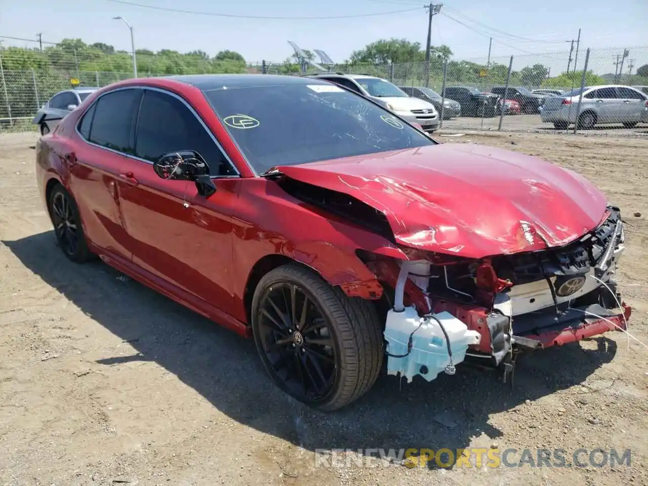 1 Photograph of a damaged car 4T1K61AK5MU481970 TOYOTA CAMRY 2021