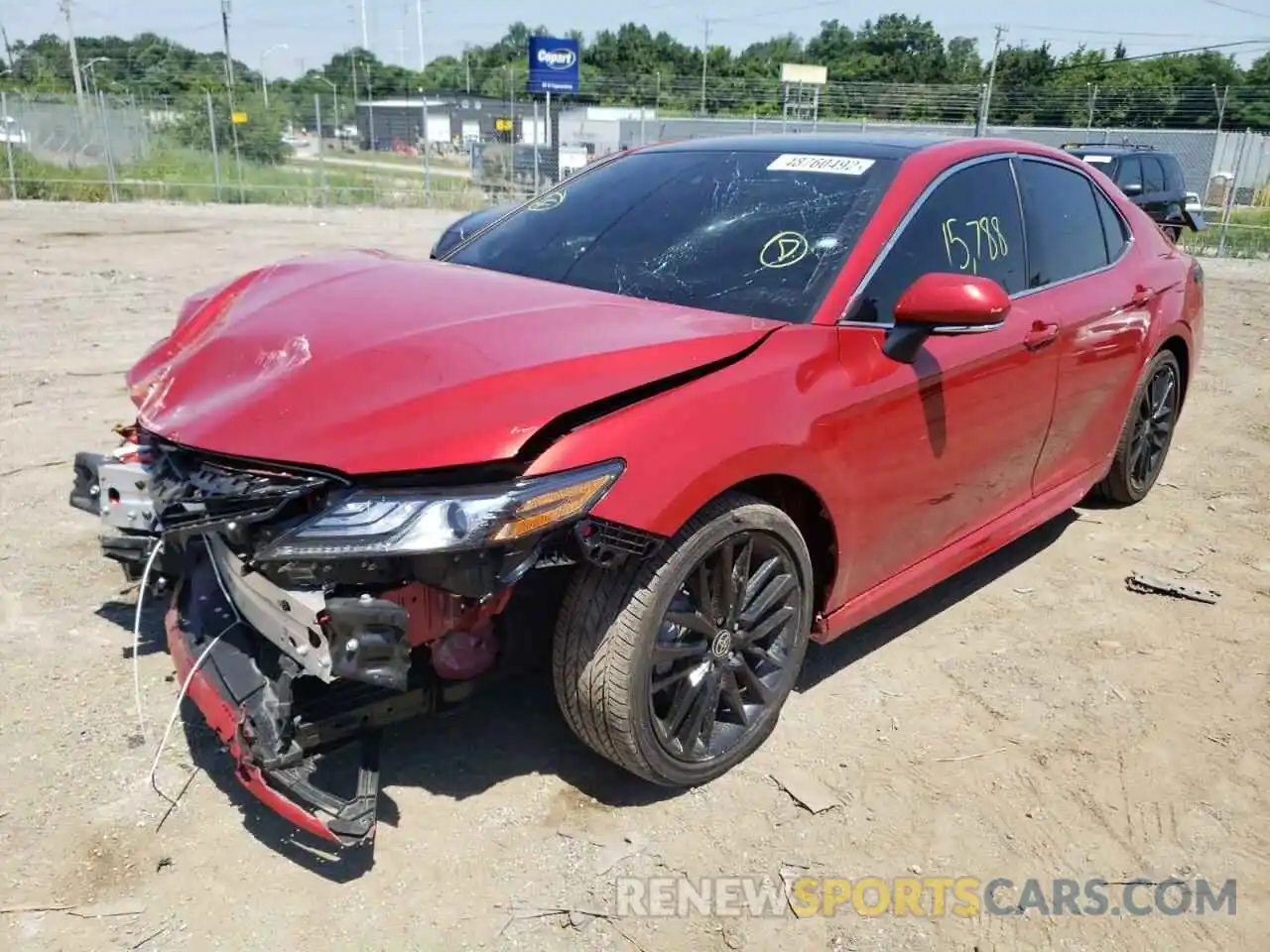 2 Photograph of a damaged car 4T1K61AK5MU481970 TOYOTA CAMRY 2021