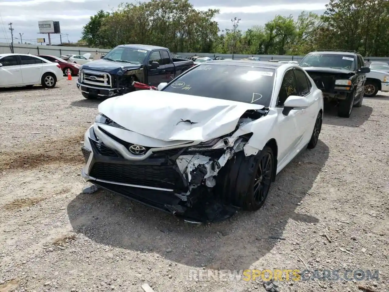 9 Photograph of a damaged car 4T1K61AK5MU512389 TOYOTA CAMRY 2021