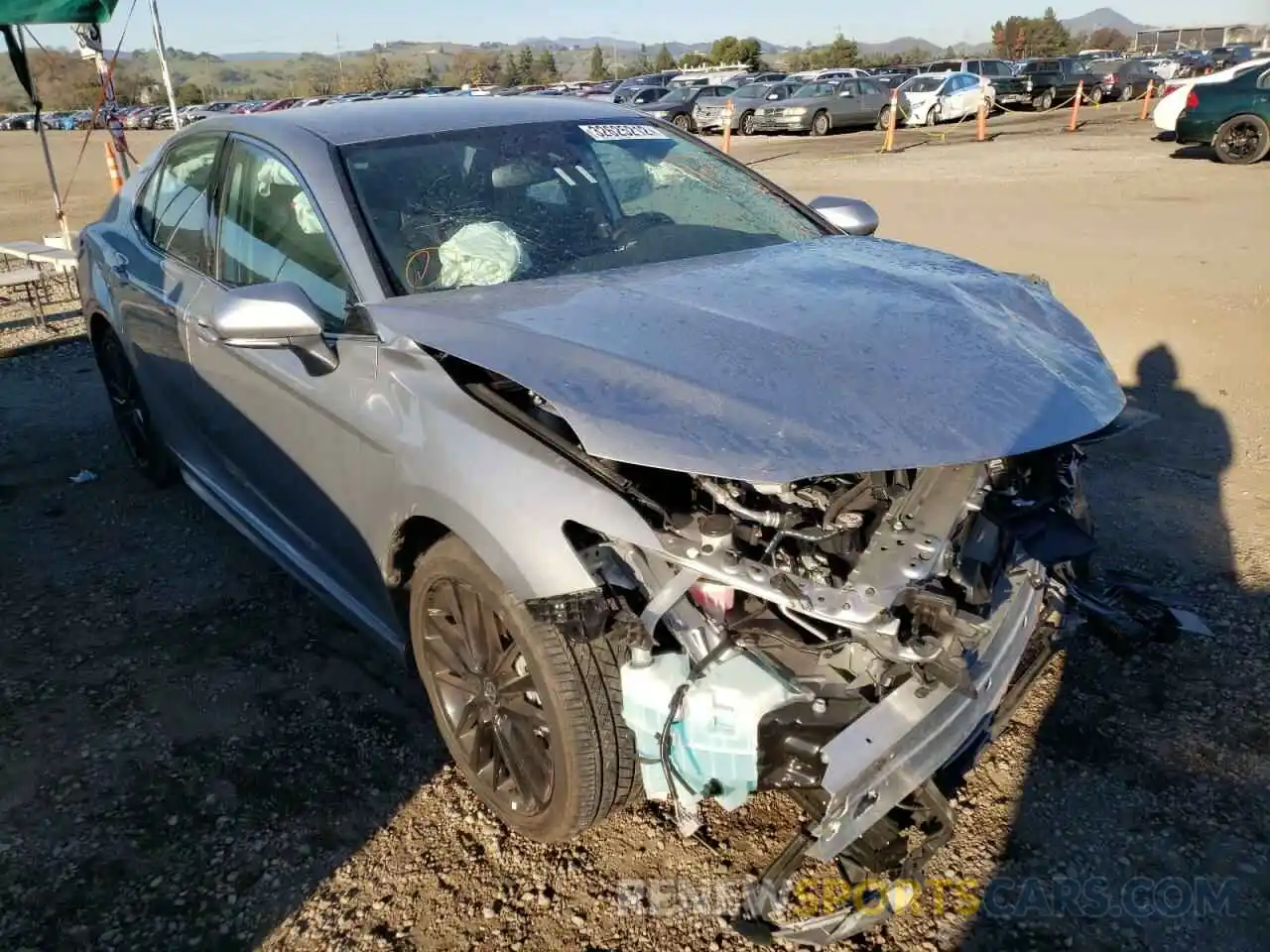 1 Photograph of a damaged car 4T1K61AK5MU534084 TOYOTA CAMRY 2021