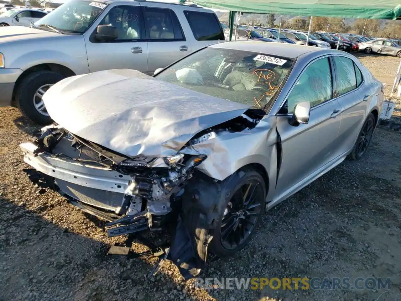 2 Photograph of a damaged car 4T1K61AK5MU534084 TOYOTA CAMRY 2021