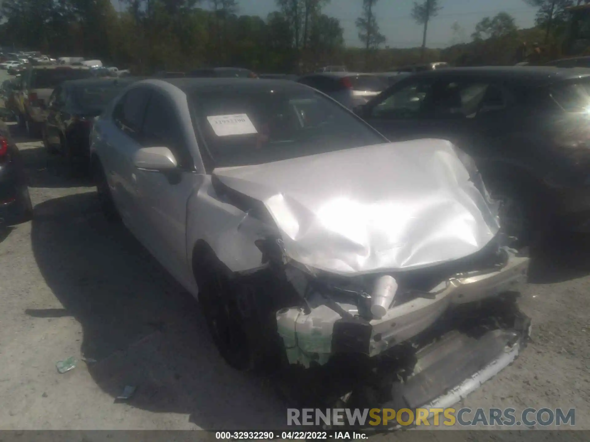 1 Photograph of a damaged car 4T1K61AK5MU559423 TOYOTA CAMRY 2021