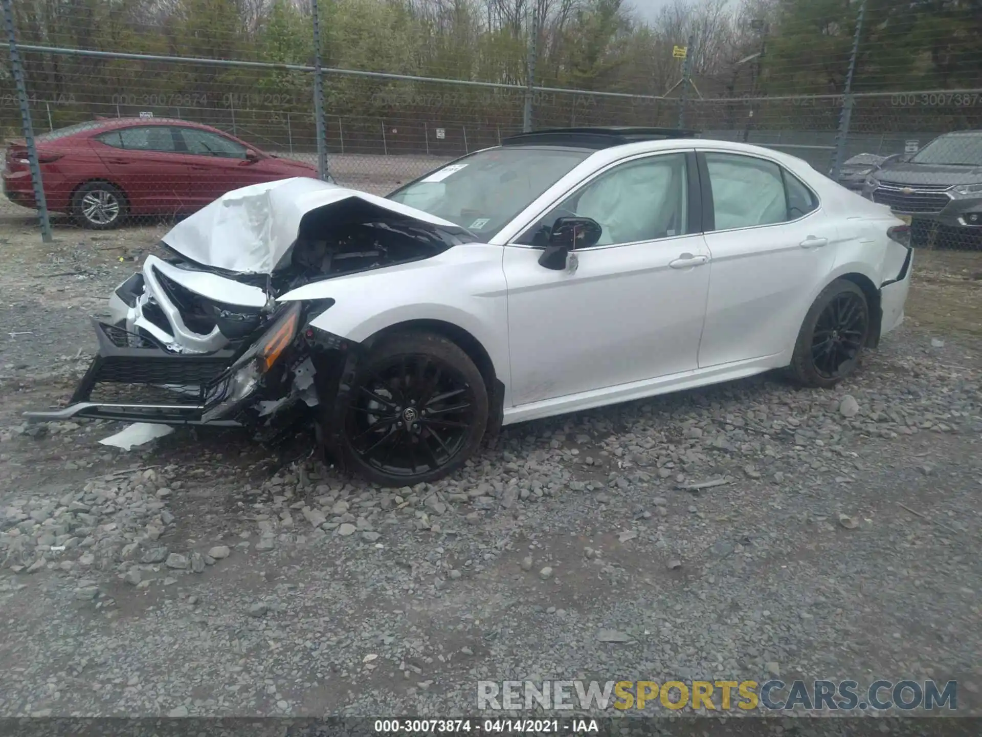 2 Photograph of a damaged car 4T1K61AK5MU565500 TOYOTA CAMRY 2021