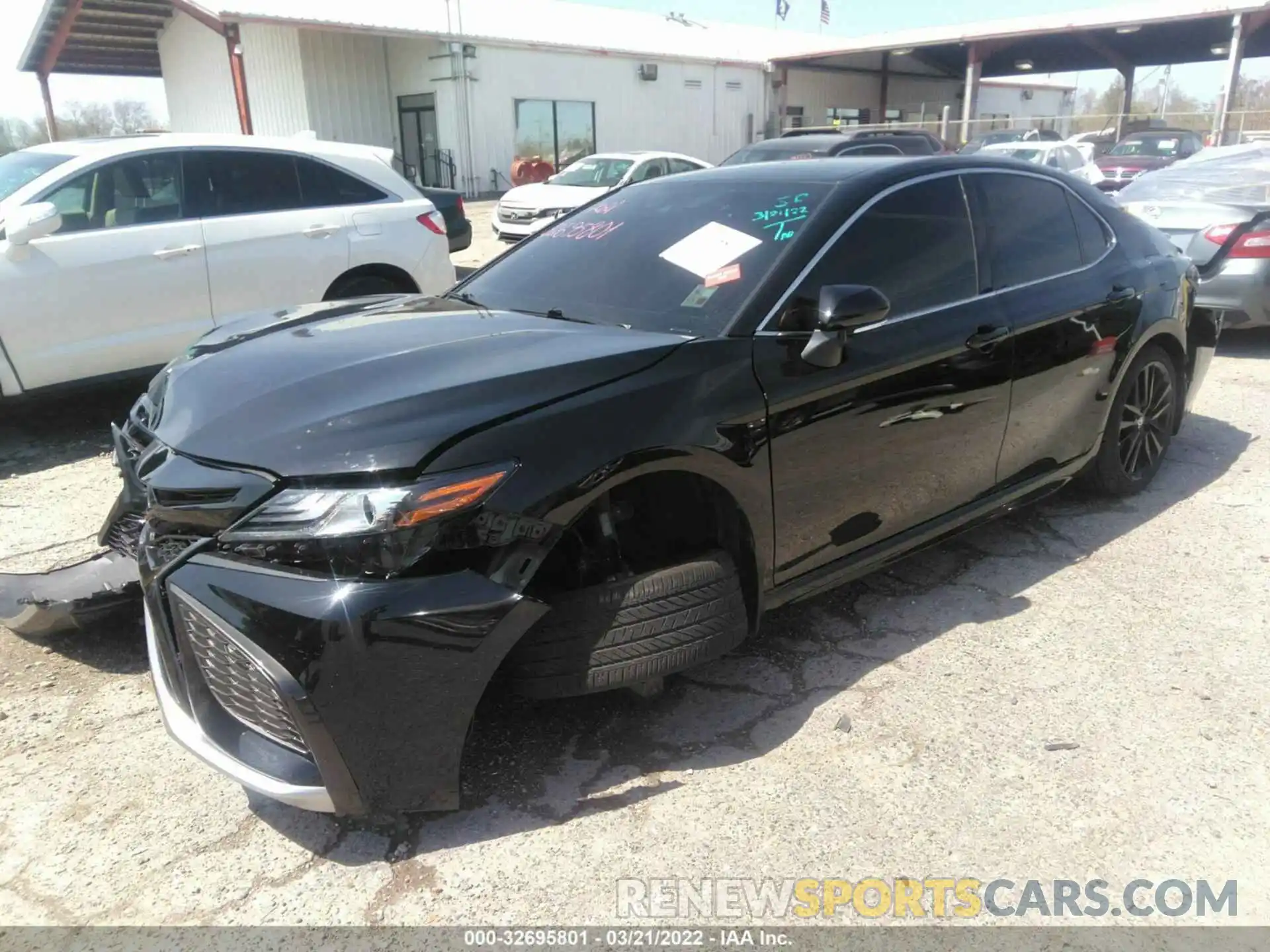 2 Photograph of a damaged car 4T1K61AK5MU576769 TOYOTA CAMRY 2021