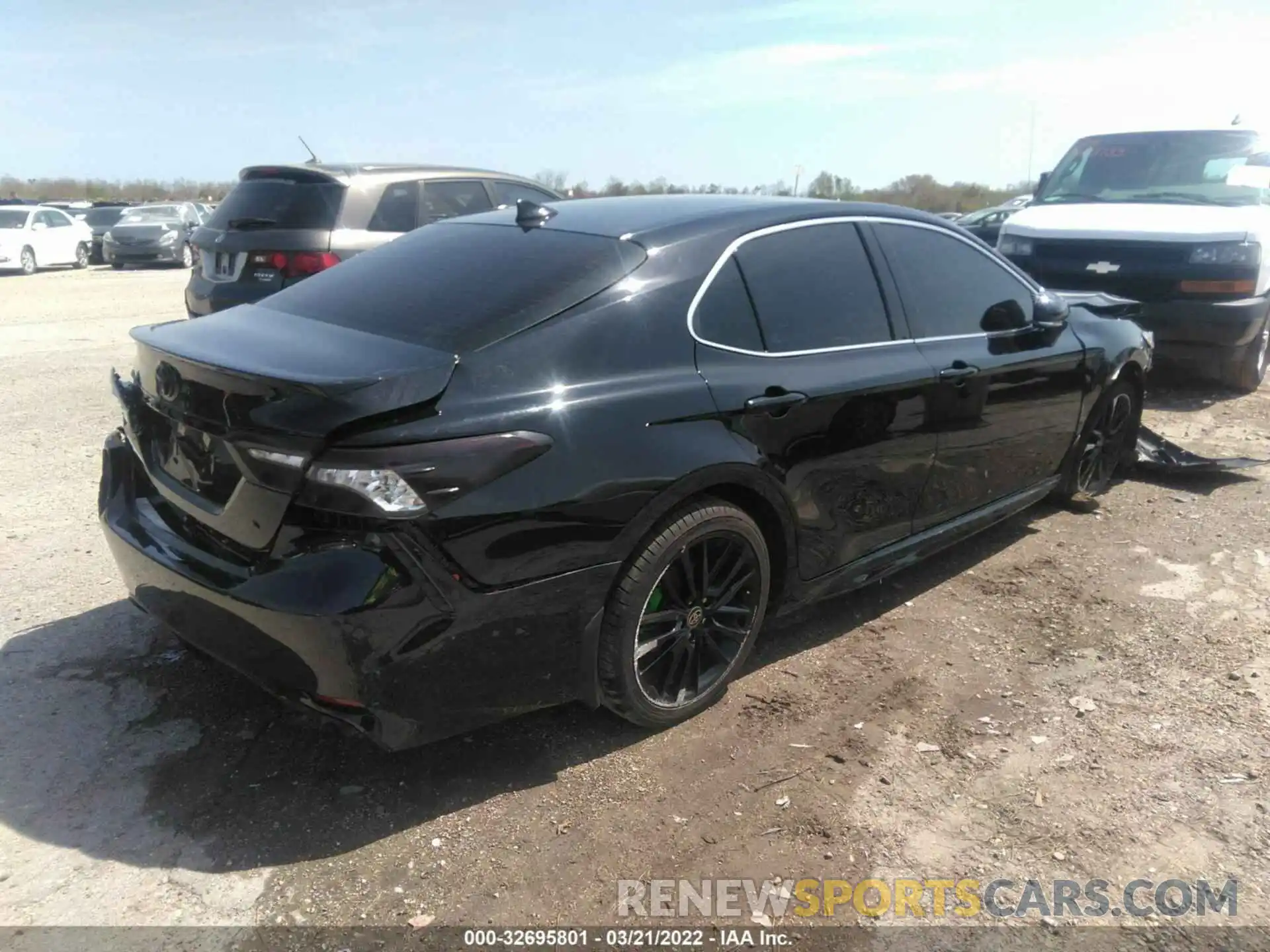 4 Photograph of a damaged car 4T1K61AK5MU576769 TOYOTA CAMRY 2021