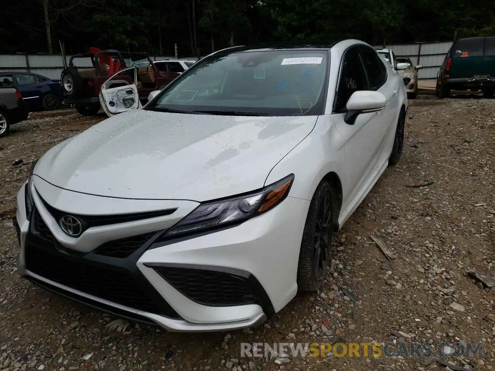 2 Photograph of a damaged car 4T1K61AK5MU577209 TOYOTA CAMRY 2021