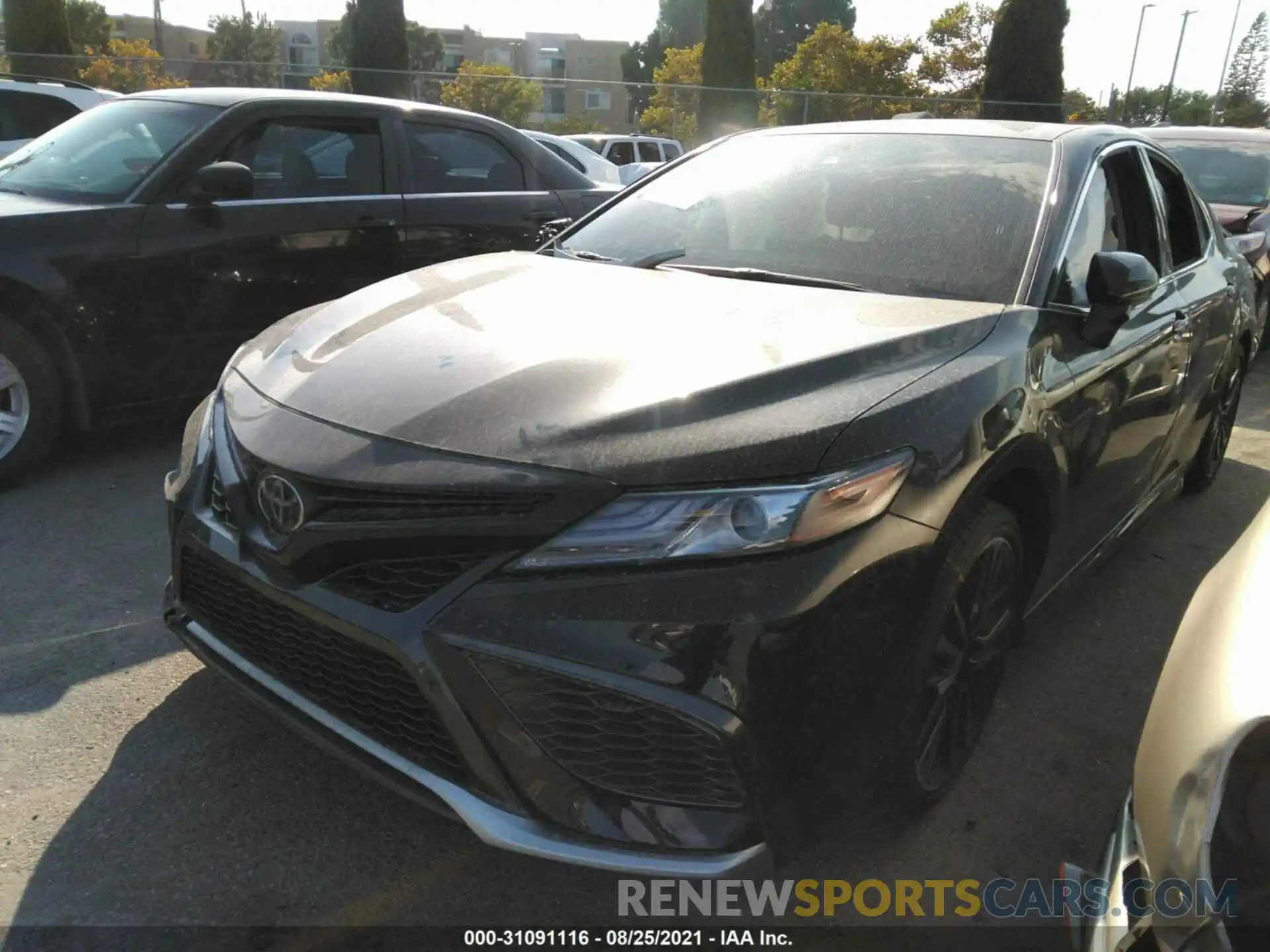 2 Photograph of a damaged car 4T1K61AK5MU586945 TOYOTA CAMRY 2021