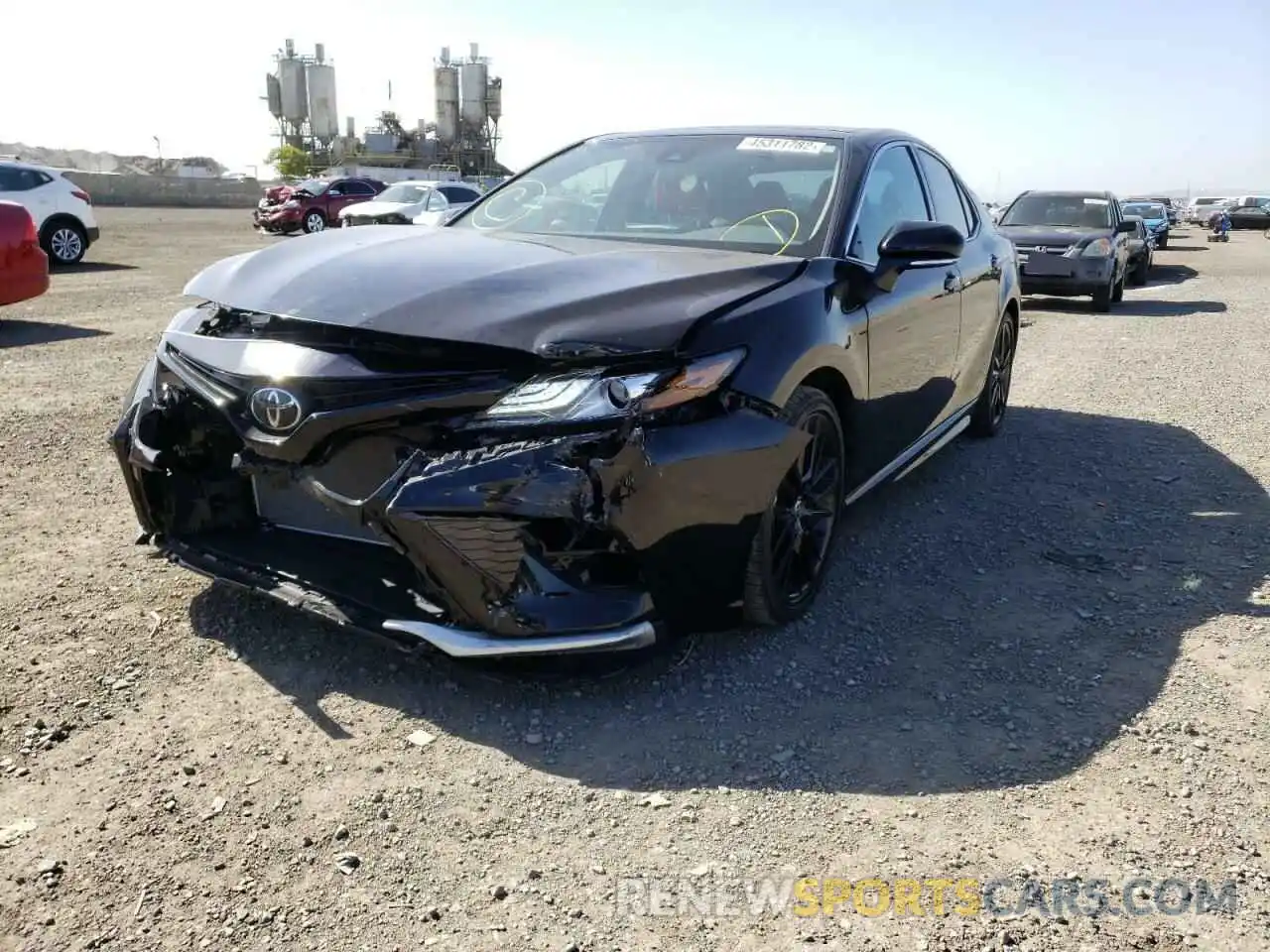 2 Photograph of a damaged car 4T1K61AK5MU592423 TOYOTA CAMRY 2021