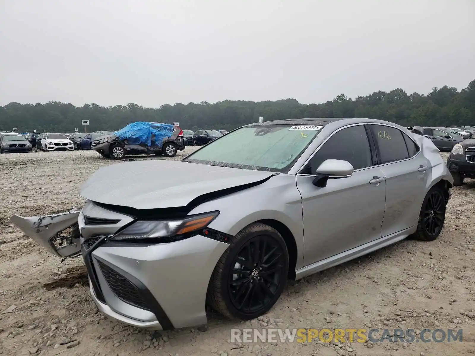 2 Photograph of a damaged car 4T1K61AK5MU609284 TOYOTA CAMRY 2021