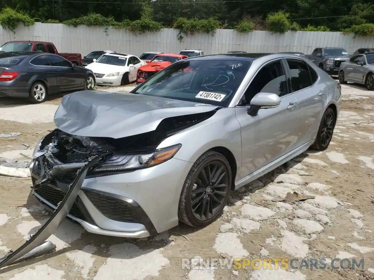 2 Photograph of a damaged car 4T1K61AK5MU615053 TOYOTA CAMRY 2021