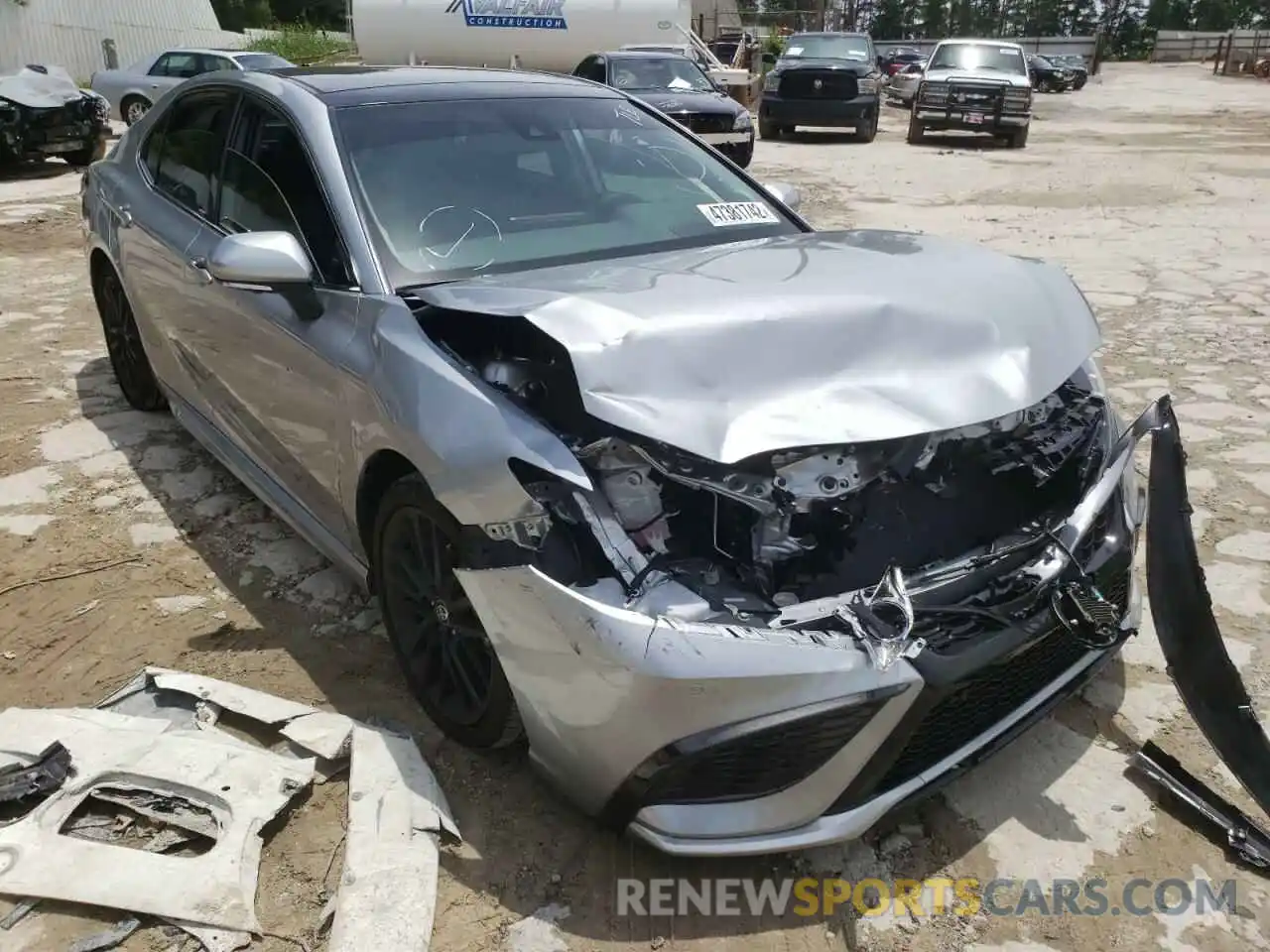 9 Photograph of a damaged car 4T1K61AK5MU615053 TOYOTA CAMRY 2021