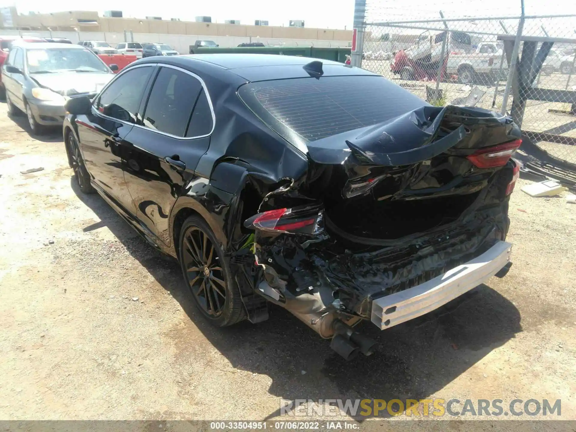 3 Photograph of a damaged car 4T1K61AK6MU408154 TOYOTA CAMRY 2021