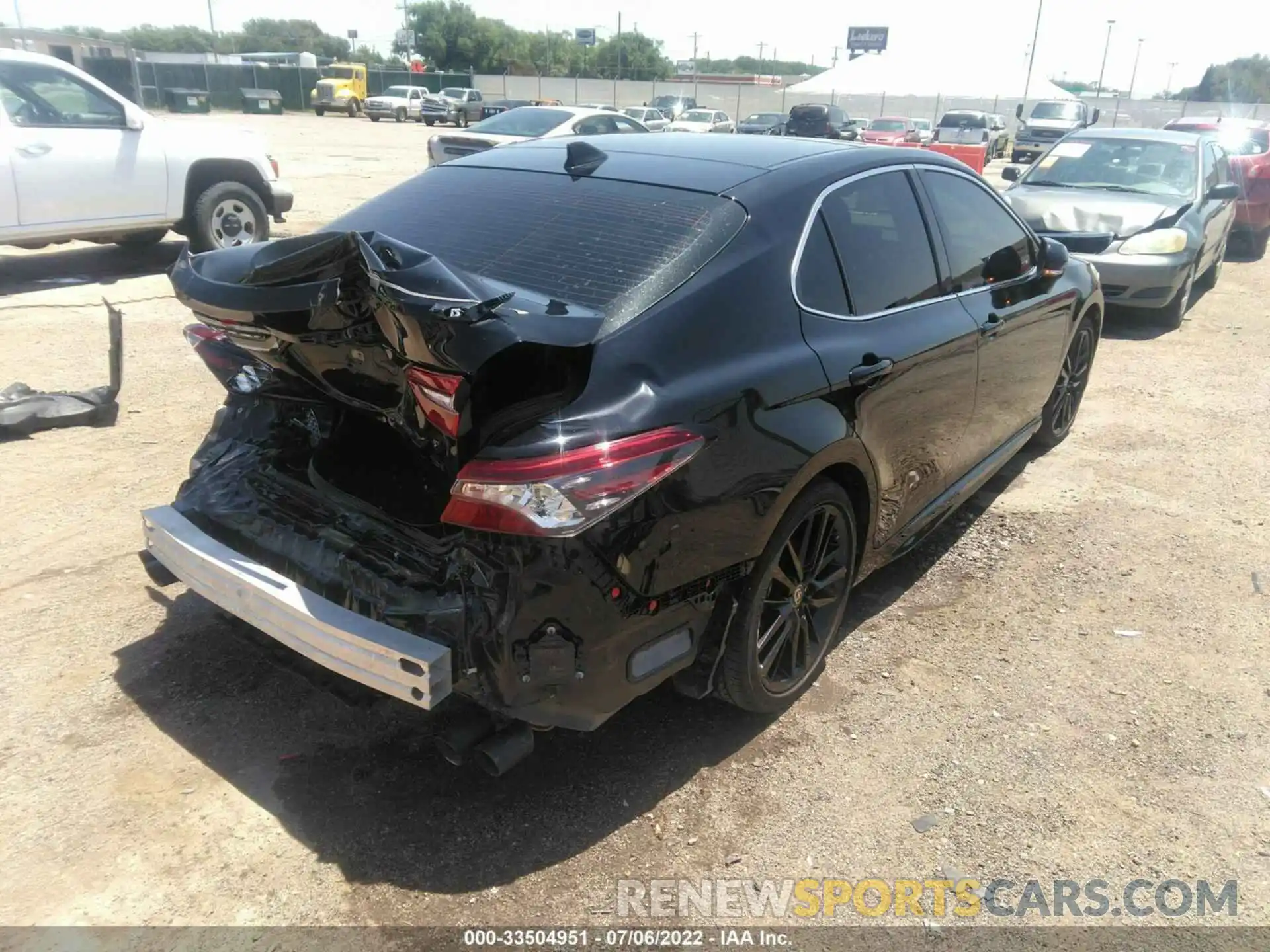 4 Photograph of a damaged car 4T1K61AK6MU408154 TOYOTA CAMRY 2021