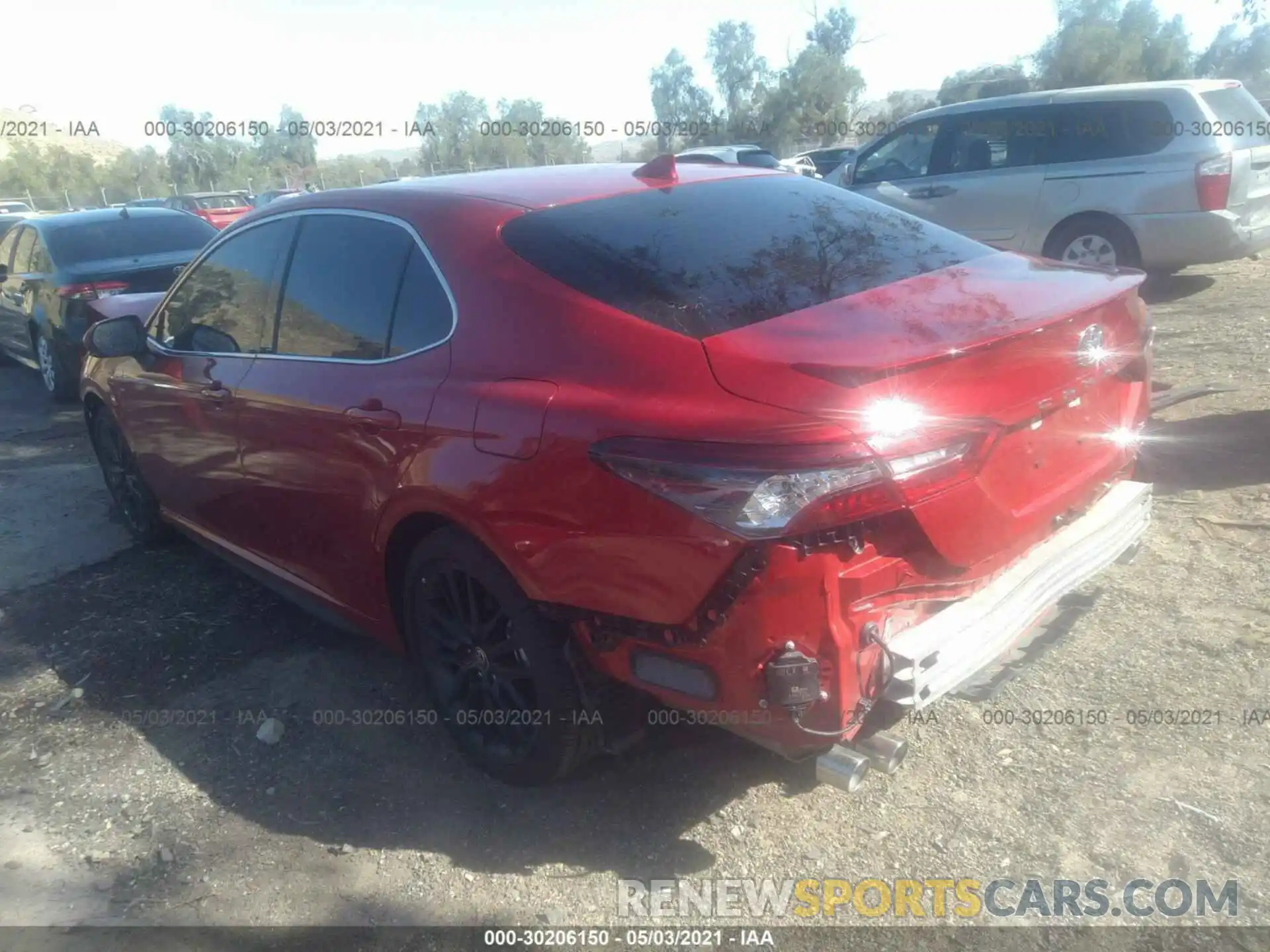 3 Photograph of a damaged car 4T1K61AK6MU418957 TOYOTA CAMRY 2021