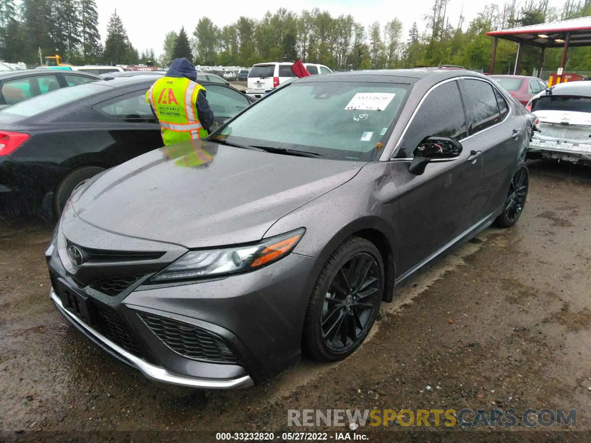 2 Photograph of a damaged car 4T1K61AK6MU421745 TOYOTA CAMRY 2021