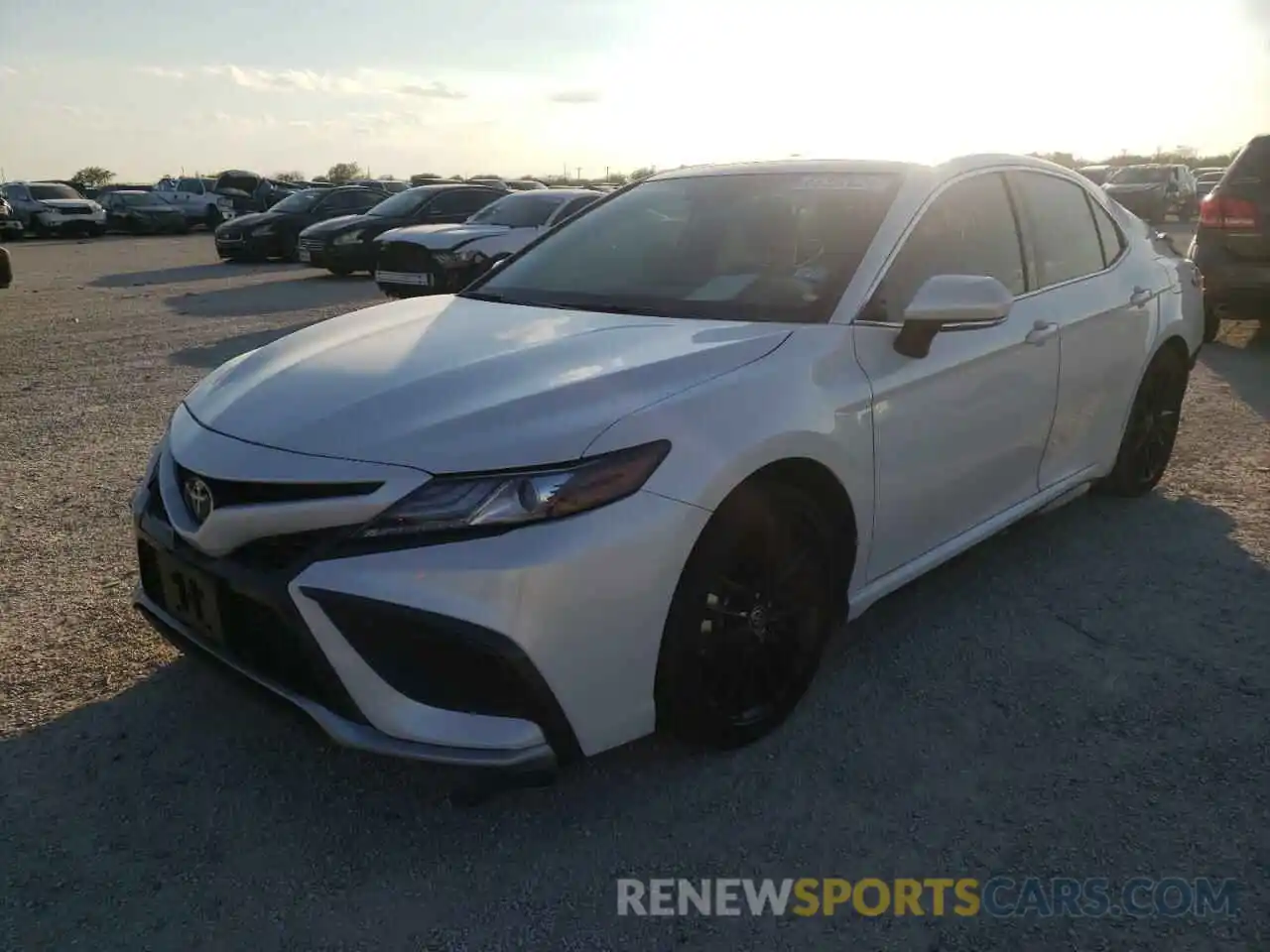 2 Photograph of a damaged car 4T1K61AK6MU424466 TOYOTA CAMRY 2021