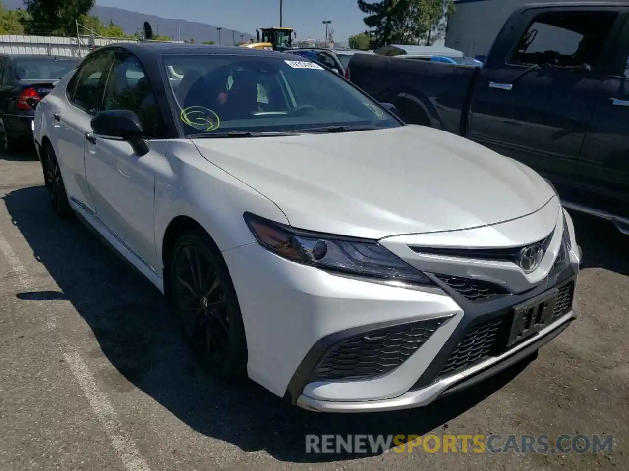 1 Photograph of a damaged car 4T1K61AK6MU436214 TOYOTA CAMRY 2021