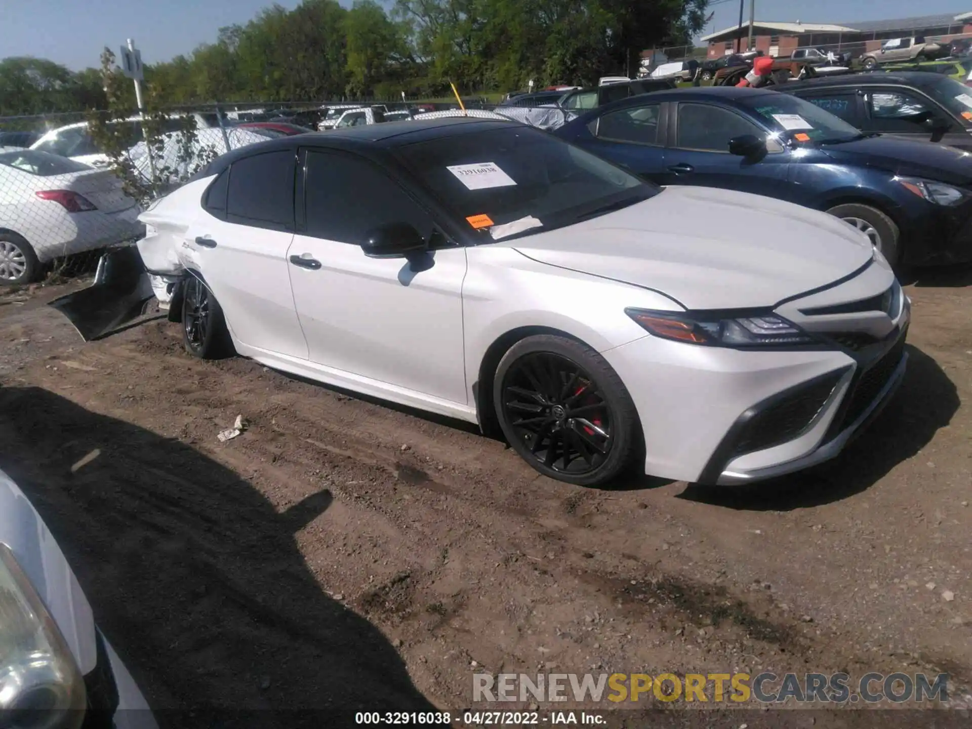 1 Photograph of a damaged car 4T1K61AK6MU443728 TOYOTA CAMRY 2021