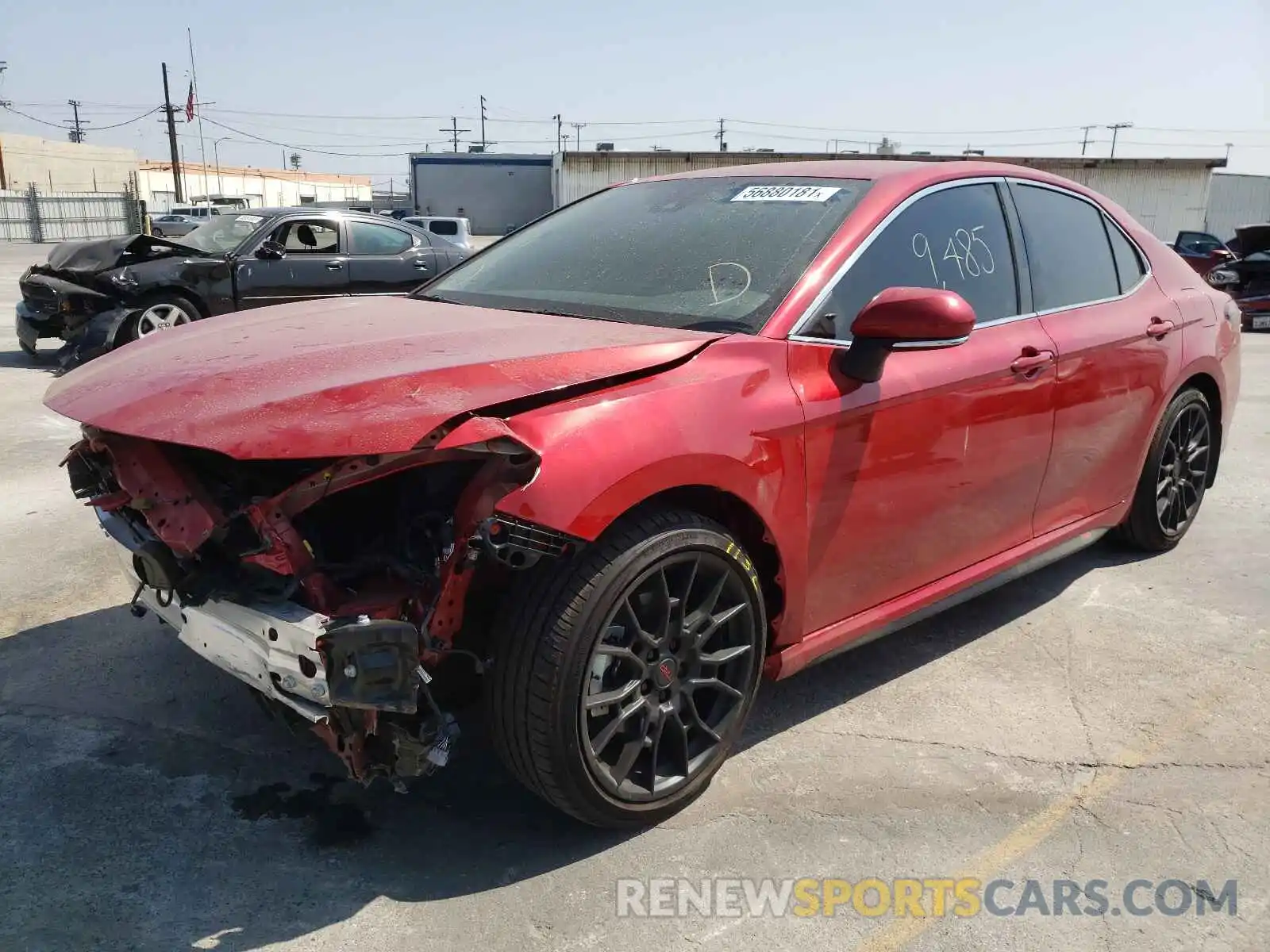 2 Photograph of a damaged car 4T1K61AK6MU451764 TOYOTA CAMRY 2021