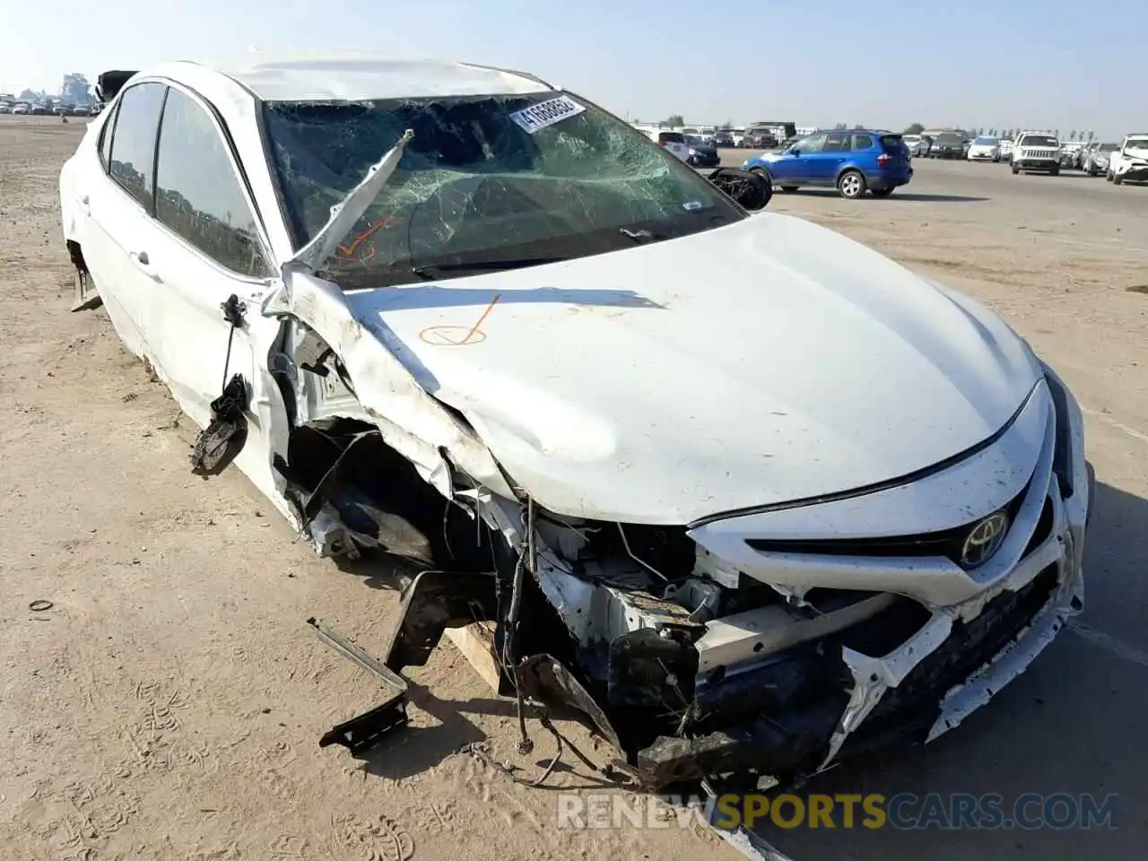 1 Photograph of a damaged car 4T1K61AK6MU452168 TOYOTA CAMRY 2021