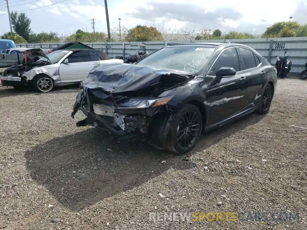 2 Photograph of a damaged car 4T1K61AK6MU475658 TOYOTA CAMRY 2021